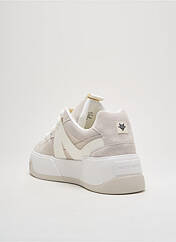 Baskets beige NAKED WOLFE pour unisexe seconde vue