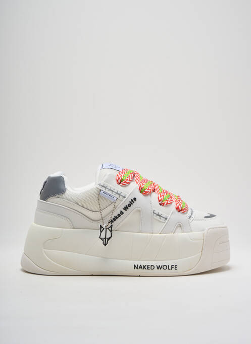 Baskets blanc NAKED WOLFE pour unisexe