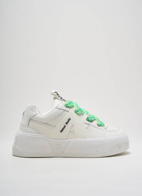 Baskets blanc NAKED WOLFE pour unisexe