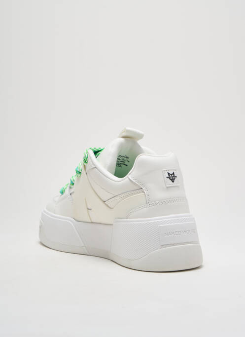 Baskets blanc NAKED WOLFE pour unisexe