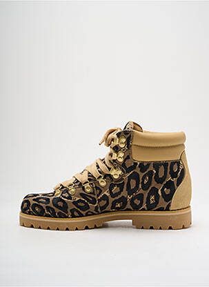 Bottines/boots tissage satiné talon bas beige ADIDAS homme