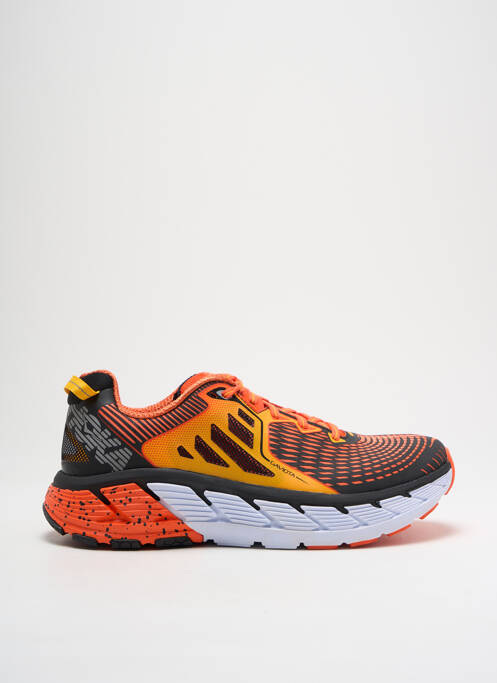 Baskets orange HOKA ONE ONE pour homme