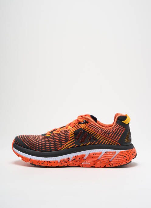 Baskets orange HOKA ONE ONE pour homme