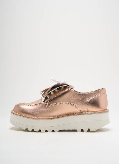 Derbies rose KICKERS pour femme