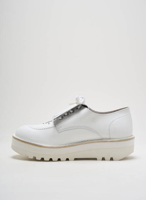 Derbies blanc KICKERS pour homme