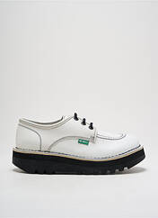 Derbies blanc KICKERS pour femme seconde vue