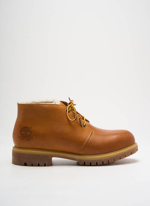 Baskets marron TIMBERLAND pour homme