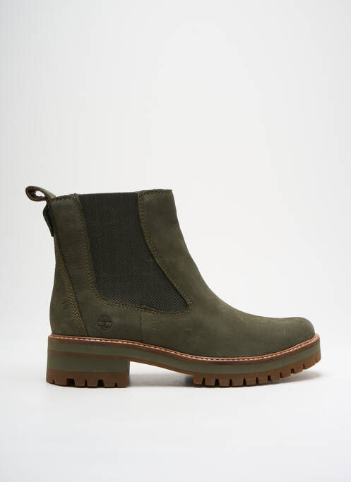 Bottines/Boots vert TIMBERLAND pour femme