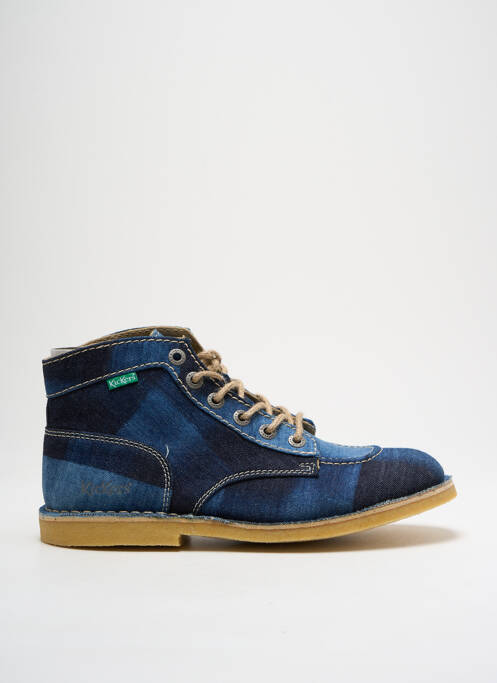 Bottines/Boots bleu KICKERS pour homme