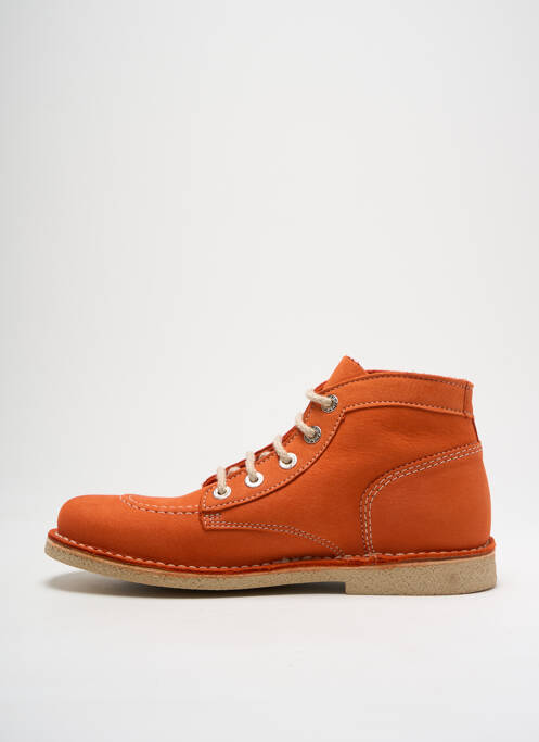 Bottines/Boots orange KICKERS pour homme