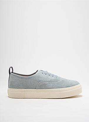 Baskets nubuck talon plat jusqu'à 3cm gris EYTYS femme