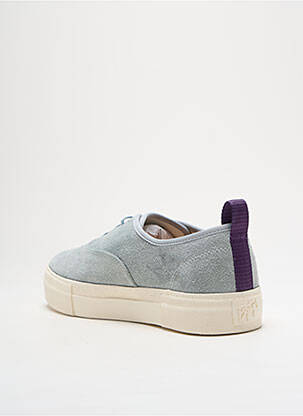 Baskets nubuck talon plat jusqu'à 3cm gris EYTYS femme