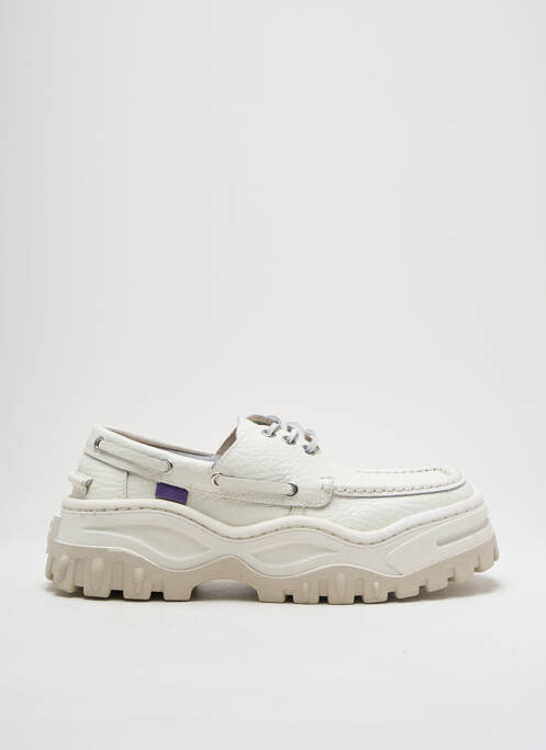 Chaussures bâteau blanc EYTYS pour femme