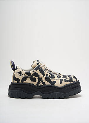 Baskets talon compensé talon de 4 à 6cm beige EYTYS femme
