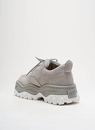 Baskets talon compensé talon de 4 à 6cm gris EYTYS femme