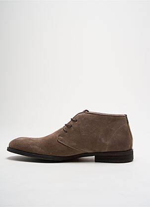 Bottines/boots nubuck talon bas marron SELECTED homme