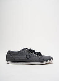 Baskets bout rond bout rond noir FRED PERRY homme