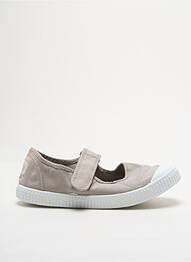 Ballerines bout rond bout rond beige VICTORIA fille