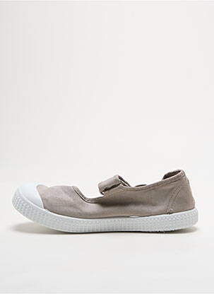 Ballerines bout rond bout rond beige VICTORIA fille