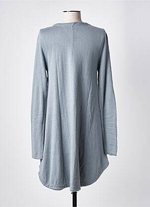 Gilet manches longues stretch bleu MYRINE & ME femme
