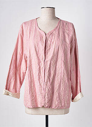 Veste casual coupe cintrée rose MASAI femme