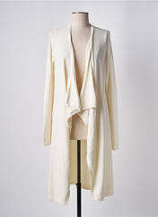 Gilet manches longues beige MAIS IL EST OU LE SOLEIL pour femme seconde vue