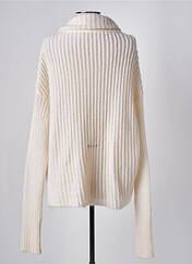 Gilet manches longues beige SARAH PACINI pour femme seconde vue
