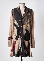 Manteau long beige ELISA CAVALETTI pour femme seconde vue