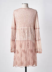 Robe mi-longue rose ELISA CAVALETTI pour femme seconde vue