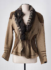 Veste chic marron TRICOT CHIC pour femme seconde vue