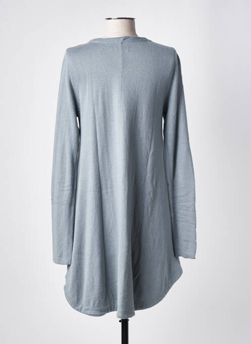 Gilet manches longues bleu MYRINE & ME pour femme