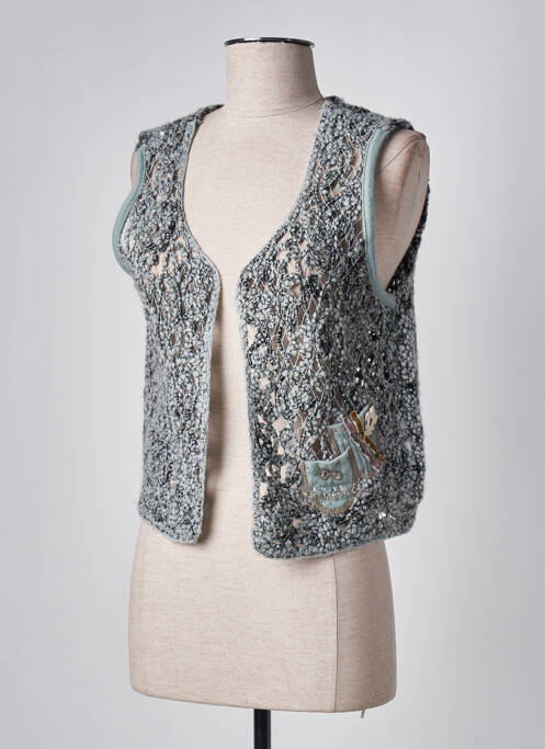 Gilet sans manche gris ELISA CAVALETTI pour femme