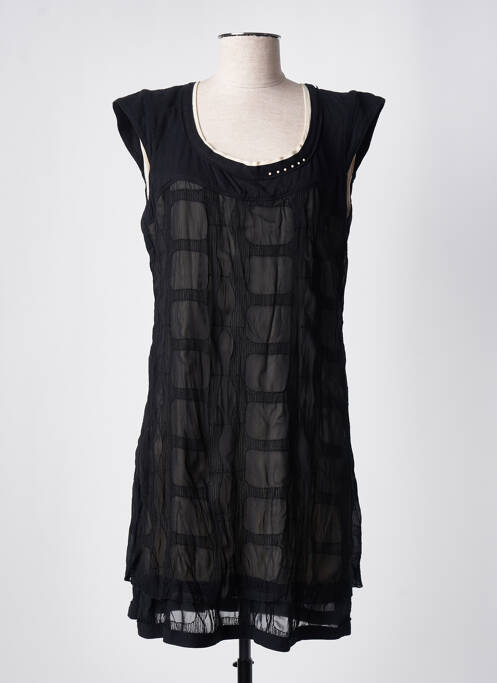 Robe courte noir ELISA CAVALETTI pour femme