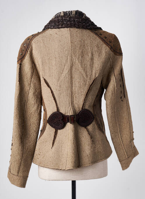 Veste chic marron TRICOT CHIC pour femme