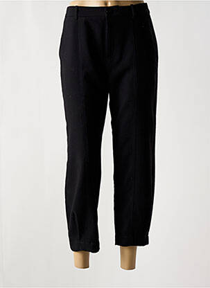 Pantalon 7/8 taille haute taille haute noir ZARA femme