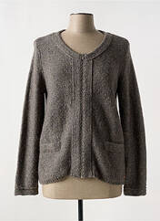 Gilet manches longues gris HARRIS WILSON pour femme seconde vue