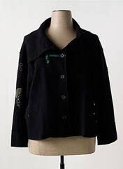 Manteau court noir CAROLE RICHARD pour femme seconde vue