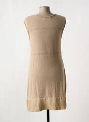 Robe mi-longue beige ELISA CAVALETTI pour femme seconde vue