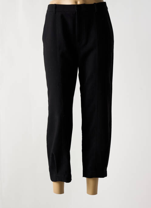 Pantalon 7/8 taille haute taille haute noir ZARA femme