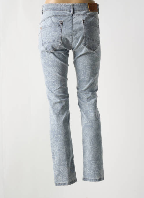 Jeans coupe slim bleu ZERRES pour femme