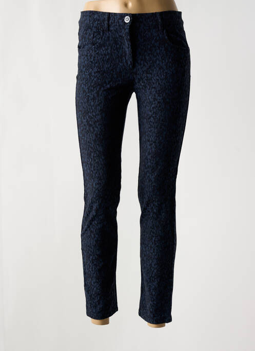 Jeans coupe slim bleu ZERRES pour femme