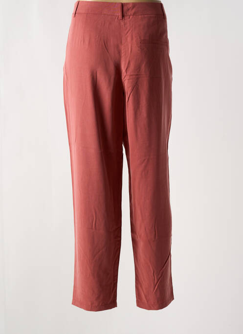 Pantalon droit rose ONE STEP pour femme