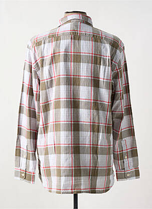 Chemise manches longues imprimé écossais vert LEVIS homme
