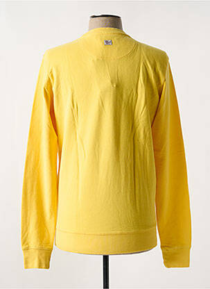 Sweat-shirt stretch manches longues jaune PETROL INDUSTRIES homme