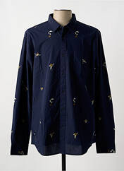 Chemise manches longues bleu SCOTCH & SODA pour homme seconde vue