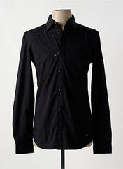 Chemise manches longues noir PETROL INDUSTRIES pour homme seconde vue