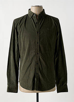 Chemise manches longues vert DSTREZZED pour homme