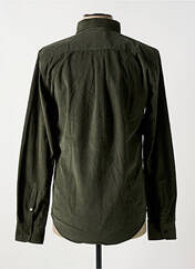 Chemise manches longues vert DSTREZZED pour homme seconde vue
