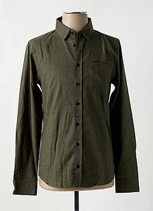 Chemise manches longues vert HARRIS WILSON pour homme