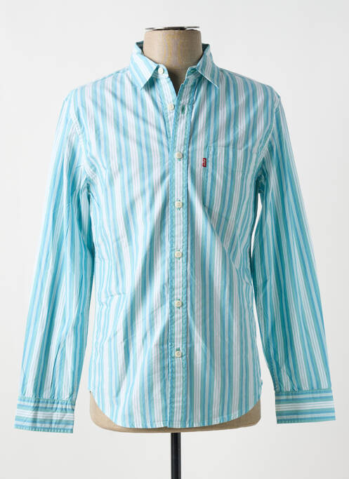 Chemise manches longues bleu LEVIS pour homme